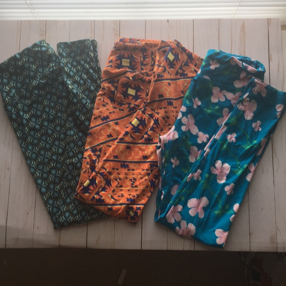 Lularoe leggings x3